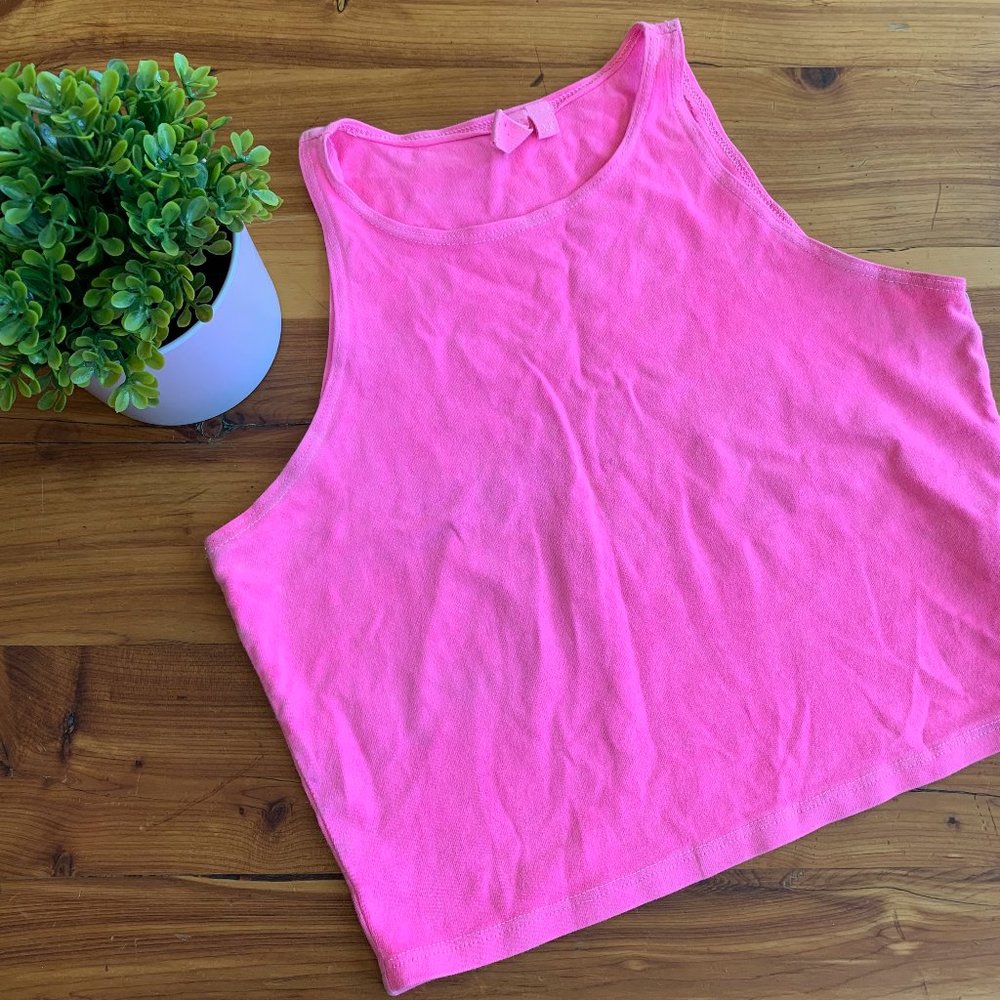 Retro High neck Muscle Tank American Apparel